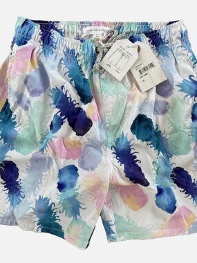 Vintage Summer 4 Way Stretch Volley Swim Short Size 14 Boy 28 inch